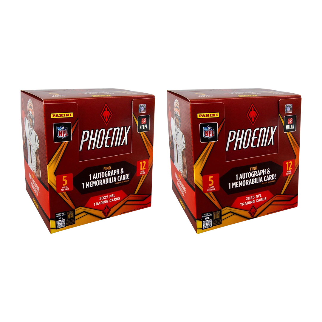 BREAK#712 MONDAY 2025 Panini Phoenix Football Preferred Hobby (x2) Pick Your Team (BP) 04/13/26 05:00 PM EST or RIP ON FILL