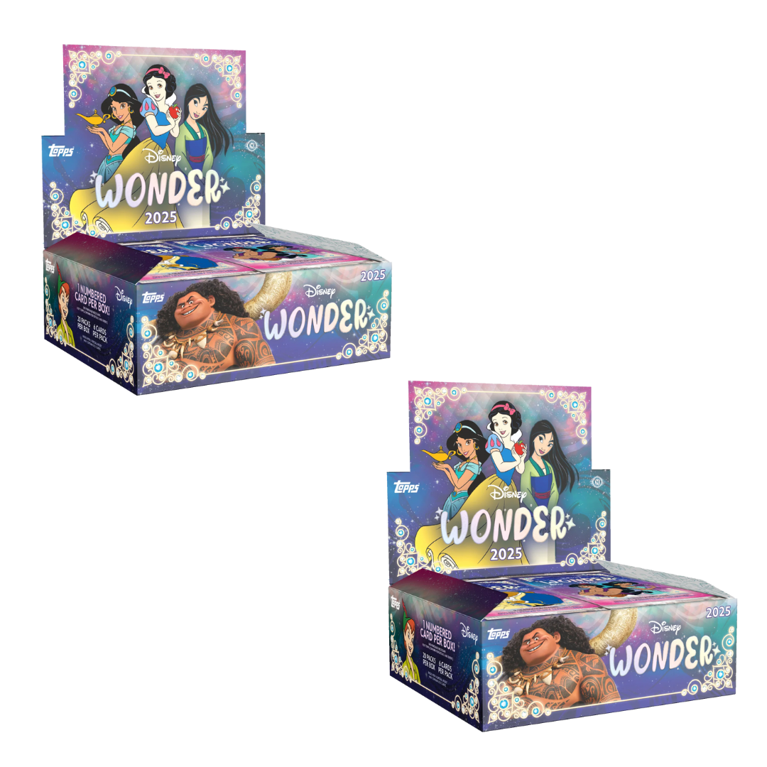 BANGER#A87 FRIDAY 2025 Topps Disney Wonder Hobby (x2) Pick Your Team (YY) 02/06/26  or RIP ON FILL