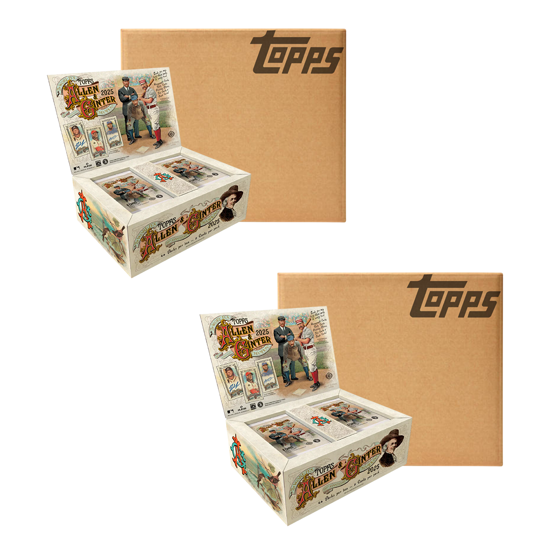 #A&G01 | WEDNESDAY | 09:00 AM | PYT | 2025 ALLEN & GINTER BASEBALL HOBBY DUAL CASE (24 Boxes) | JOSE