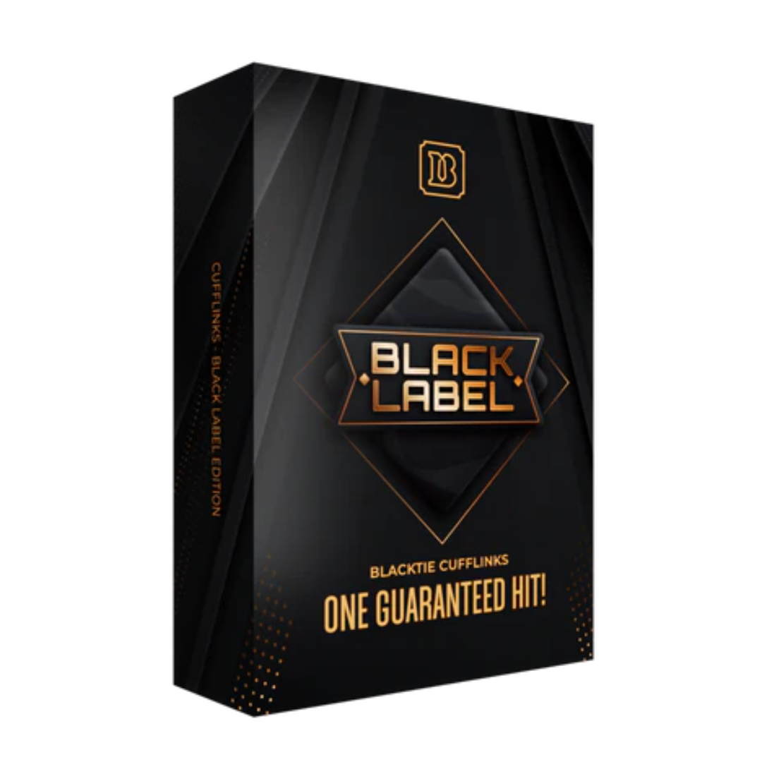 BlackTie Cufflink Collection – Black Label Edition Trading Cards