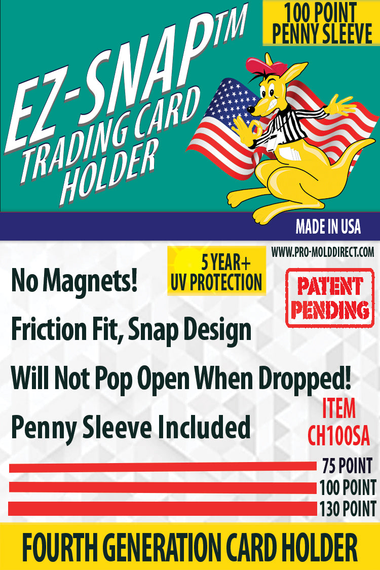 EZ-SNAP™ 4th Generation Trading Card Holder