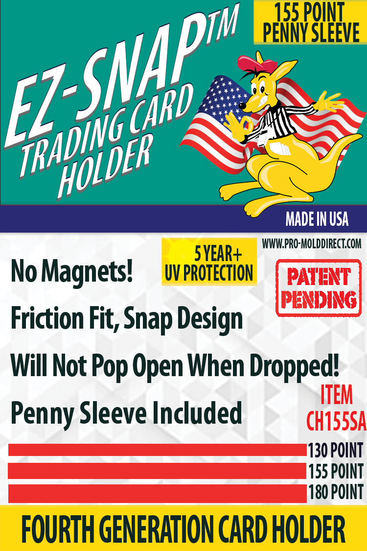 EZ-SNAP™ 4th Generation Trading Card Holder