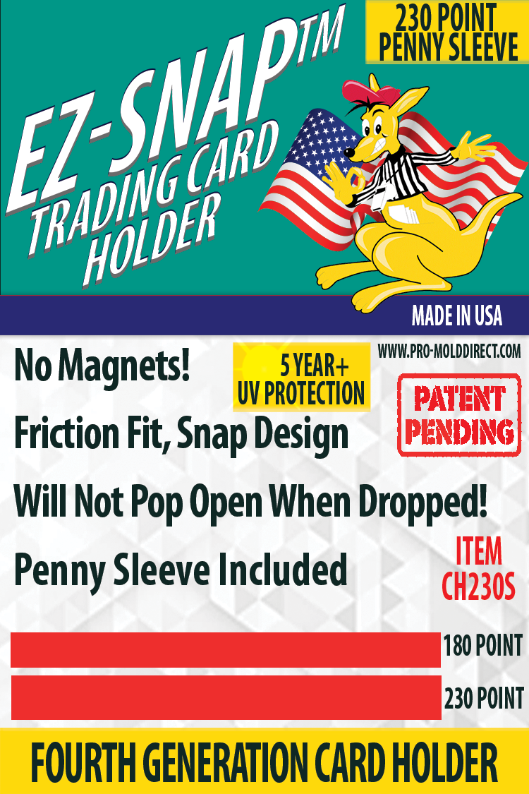 EZ-SNAP™ 4th Generation Trading Card Holder
