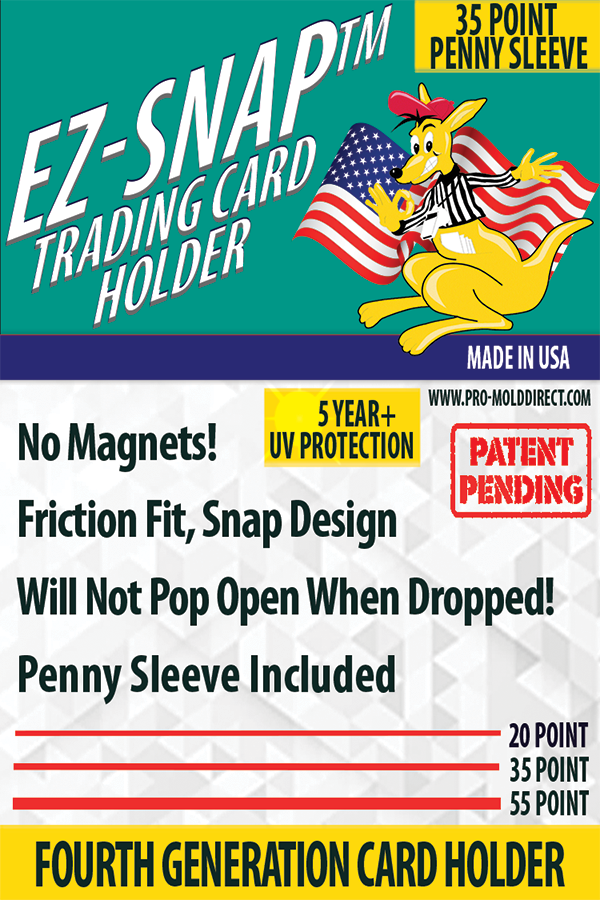 EZ-SNAP™ 4th Generation Trading Card Holder