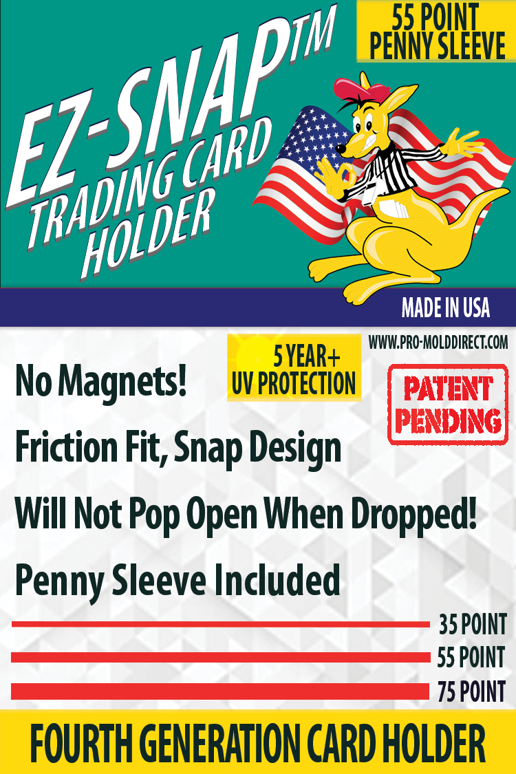 EZ-SNAP™ 4th Generation Trading Card Holder