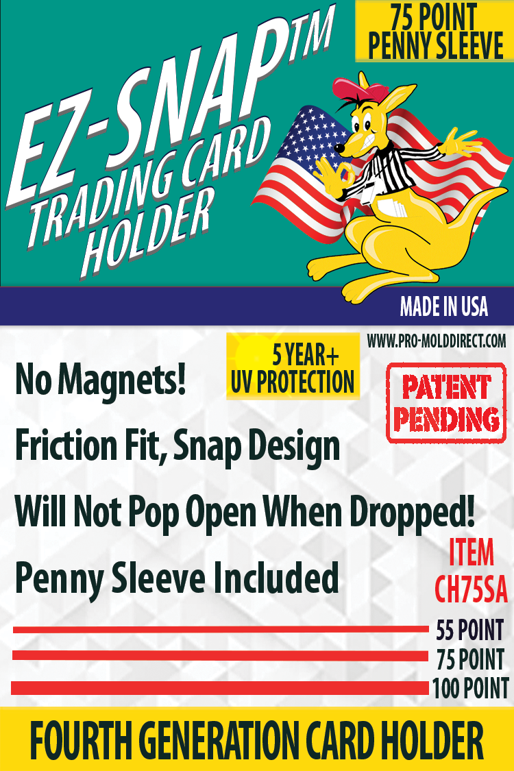 EZ-SNAP™ 4th Generation Trading Card Holder