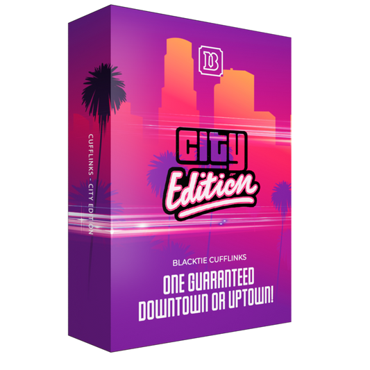 BlackTie Cufflink Collection – City Edition Trading Cards