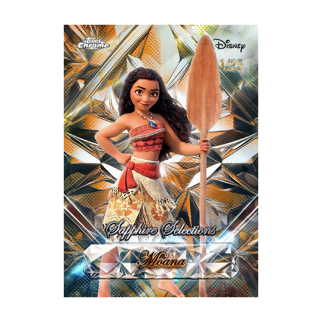 2026 Topps Chrome Disney Sapphire Hobby Box