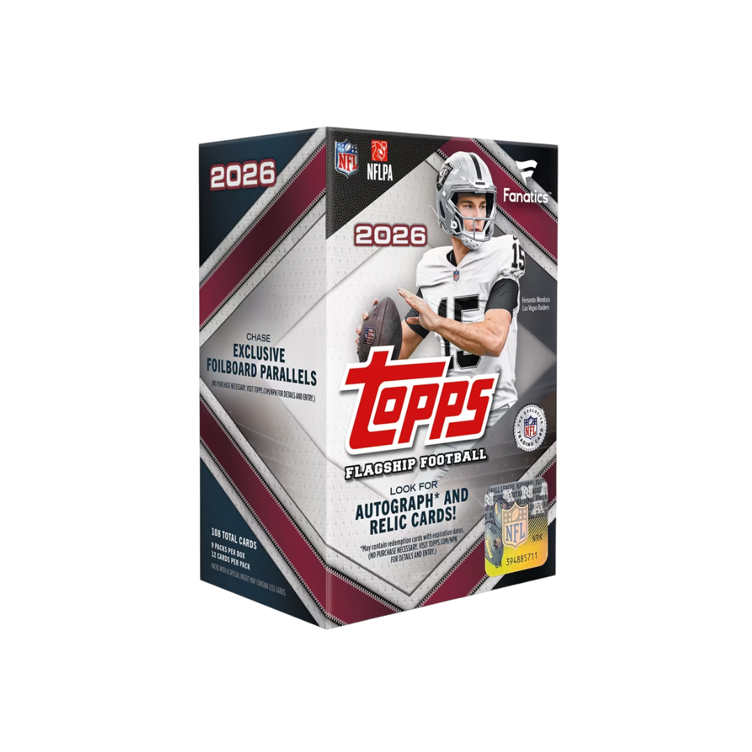 2026 Topps Flagship Football Fanatics Blaster Box