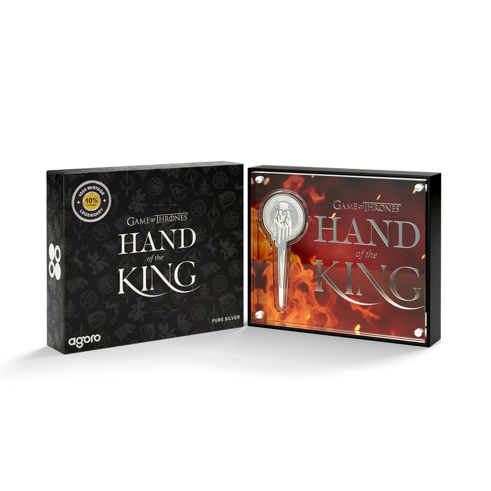 2026 Agoro Game of Thrones: Hand of the King Collectible Coin