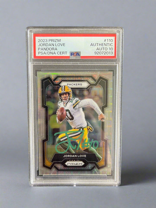 Jordan Love - 2023 Prizm Pandora #/400 On-Card Autograph