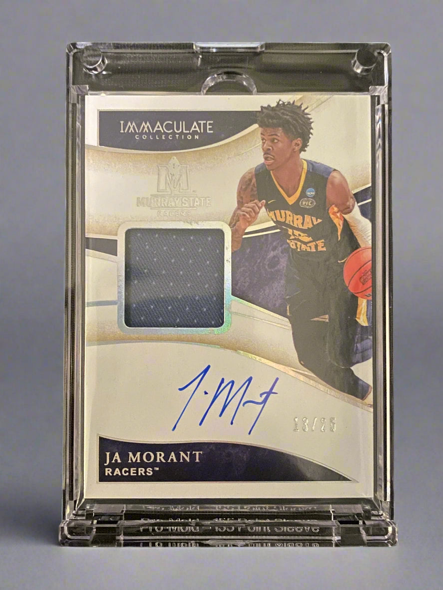 Ja Morant - 2020 Panini Immaculate Collection Collegiate Patch 13/25 Autograph