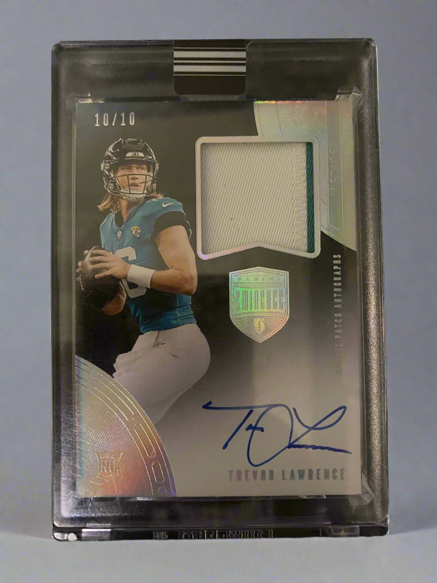 Trevor Lawrence - 2021 Panini Eminence Rookie Patch Autograph 10/10