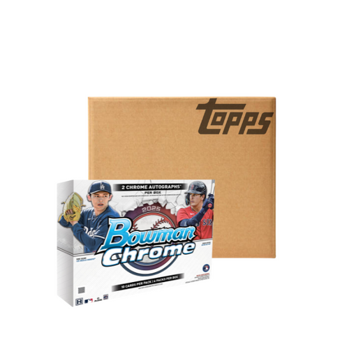 #MLBB33 | RIP ON FILL | PYT | 2025 BOWMAN CHROME HOBBY CASE (12 Boxes)