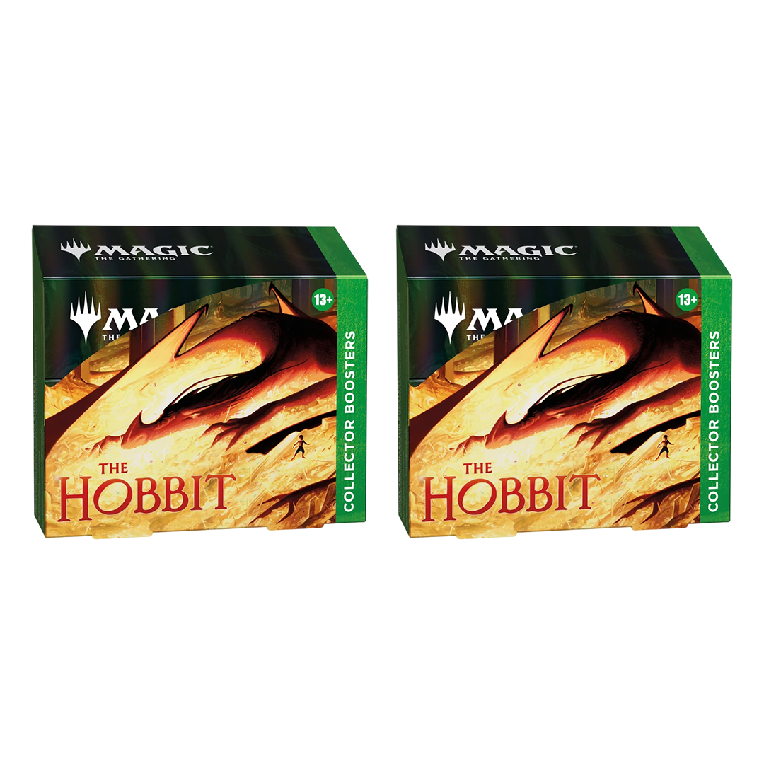 MAGIC#016 Magic: The Gathering The Hobbit Collector Booster Box (x2) Digit 08/16/26 RIP ON FILL