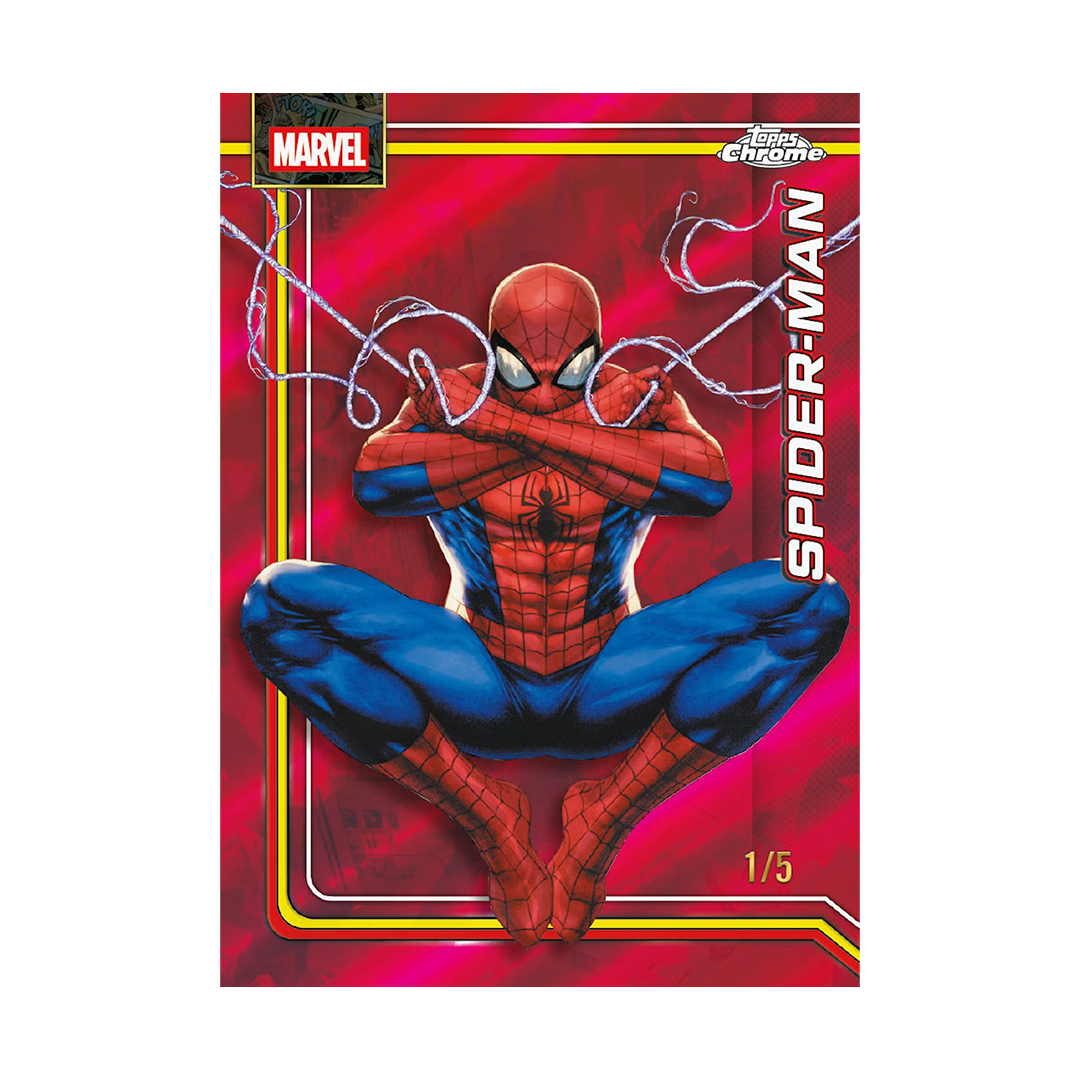 2026 Topps Chrome Sapphire Marvel Hobby Box