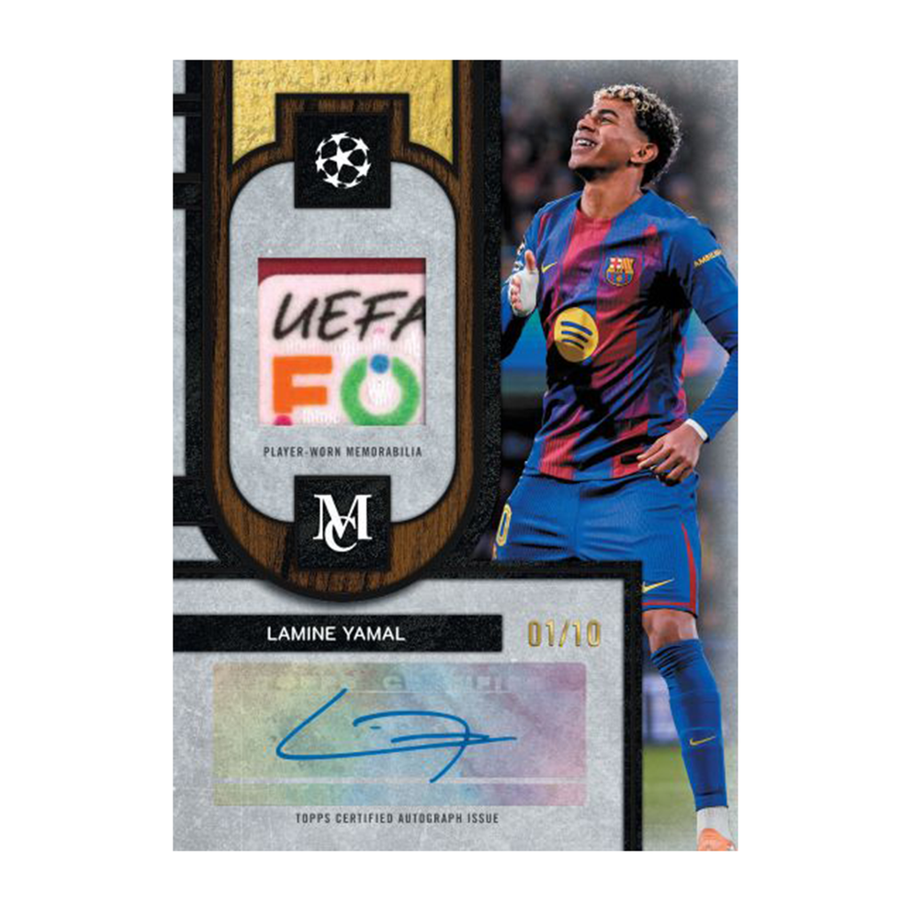2025-26 Topps UEFA Champions League Museum Hobby Box