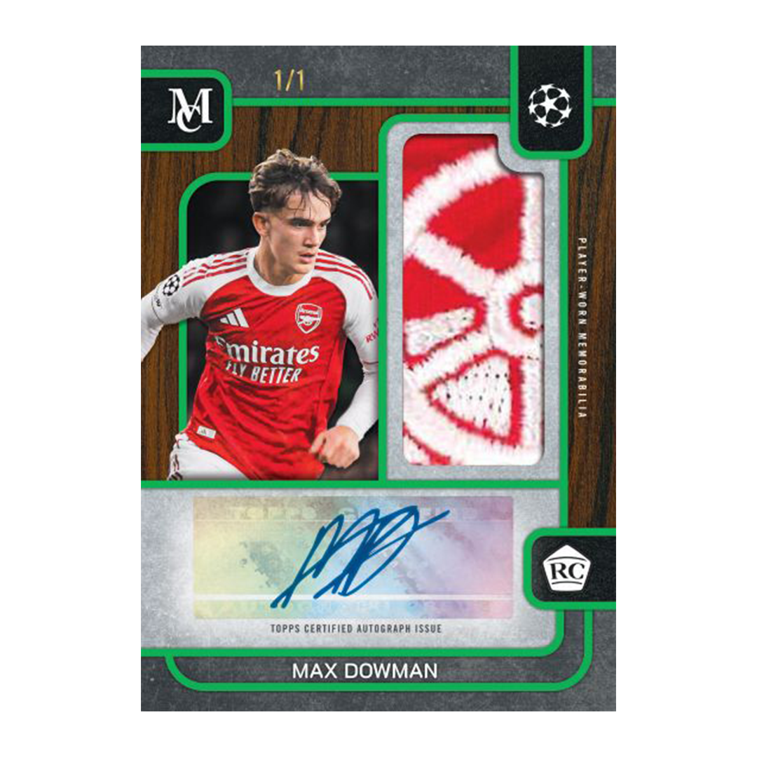 2025-26 Topps UEFA Champions League Museum Hobby Box