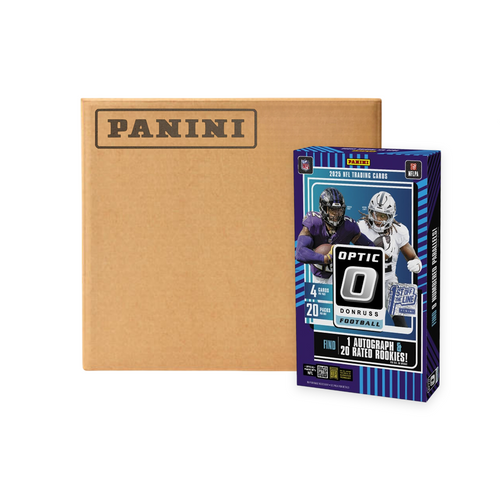 #NFL01 | PYT | 2025 DONRUSS OPTIC FOOTBALL FIRST OFF THE LINE CASE (12 Boxes)