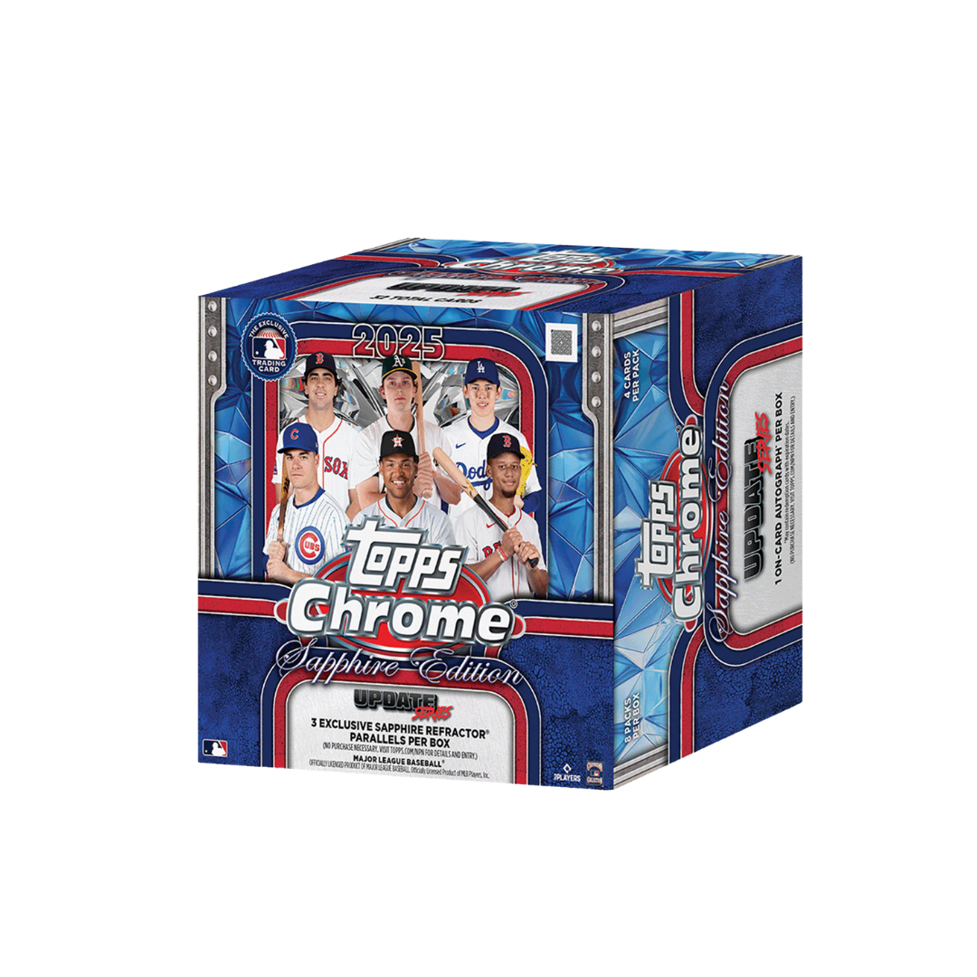 2025 Topps Chrome Update Sapphire Baseball Hobby Trading Cards