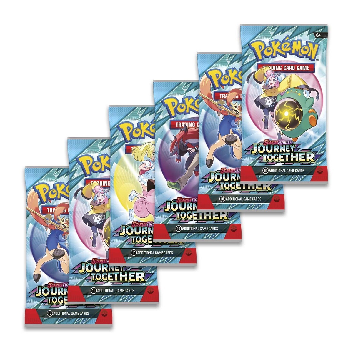 Pokémon Trading Card Game (TCG): Journey Together Booster Bundle
