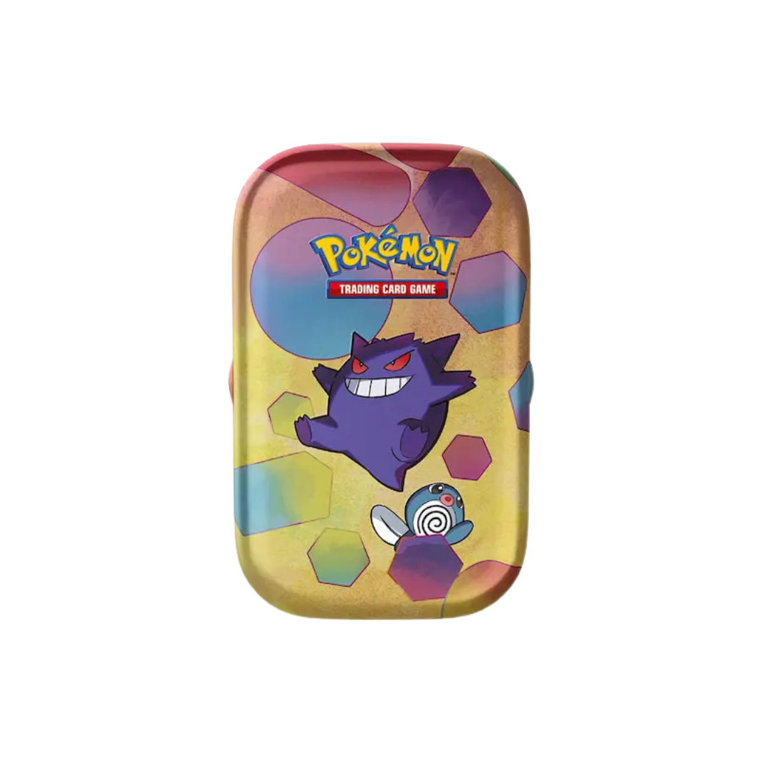 Pokémon 151 Mini Tin (Gengar & Poliwag) Trading Card Game (TCG)