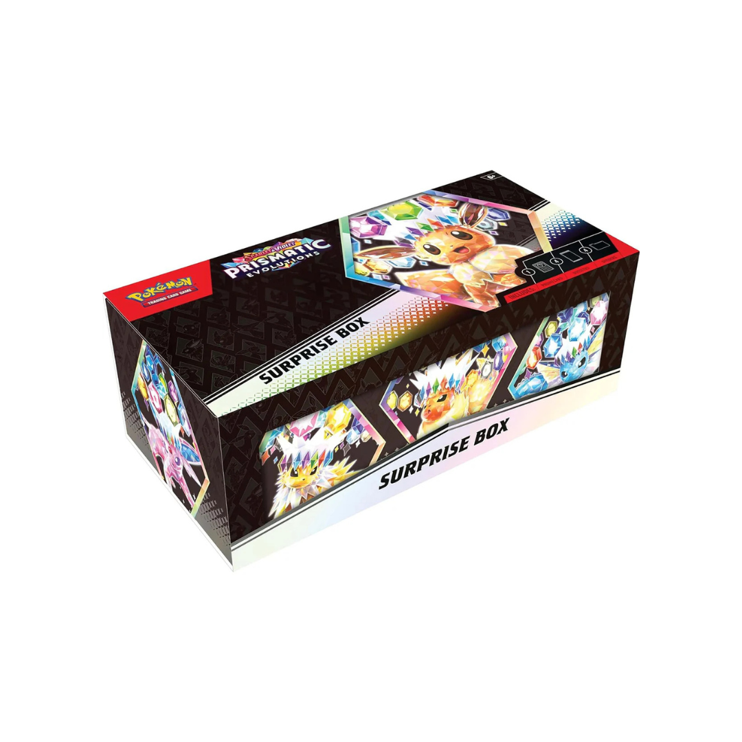 Pokémon Prismatic Evolutions Surprise Box Trading Card Game (TCG)