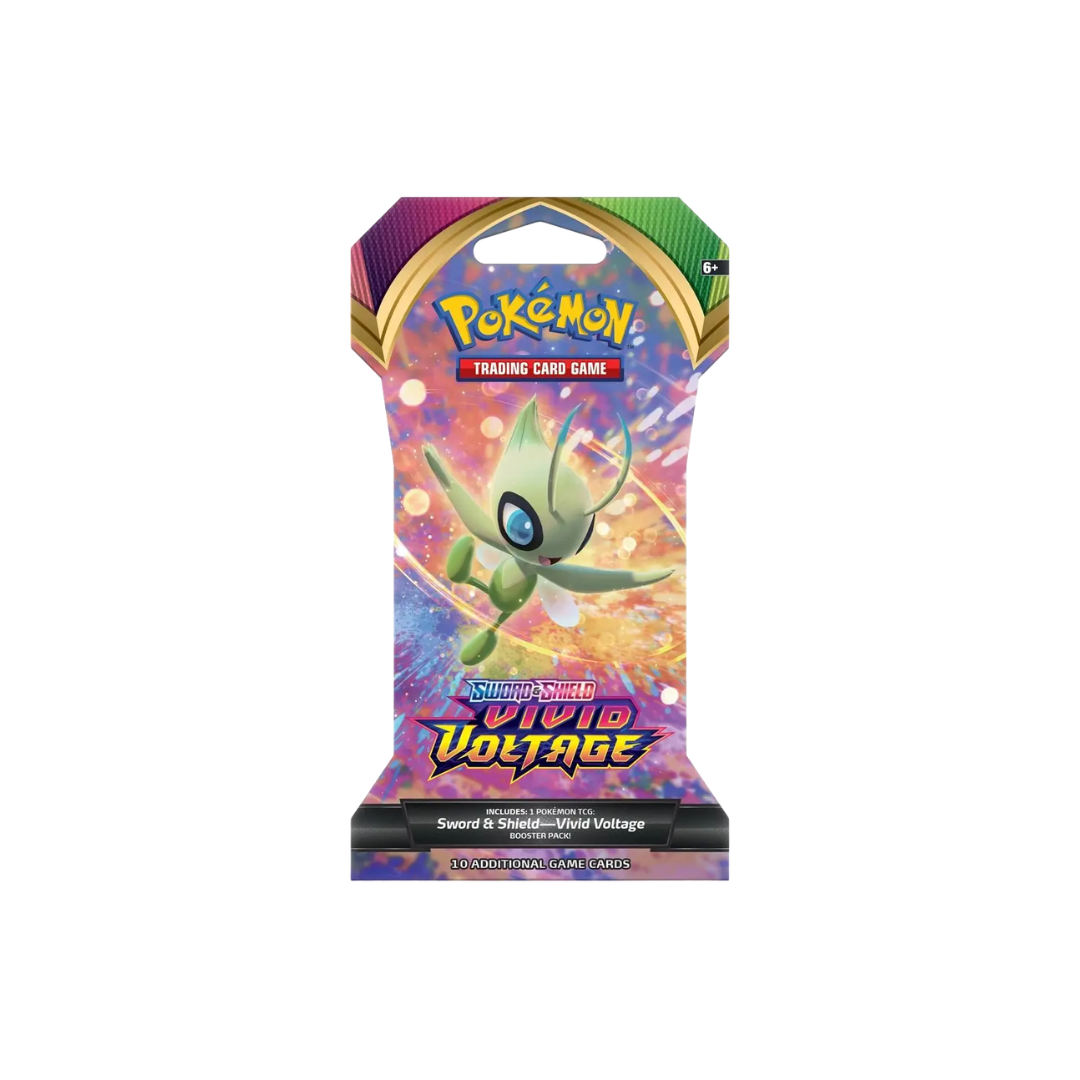 Pokémon Vivid Voltage Sleeved Booster Pack Trading Card Game (TCG)