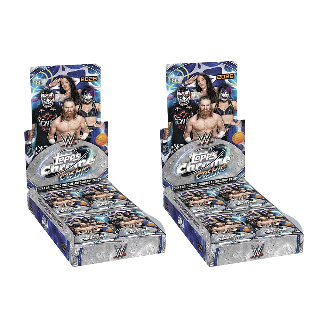 BANGER#R65 TUESDAY 2026 Topps Cosmic Chrome WWE Hobby (x2) Wrestler Break