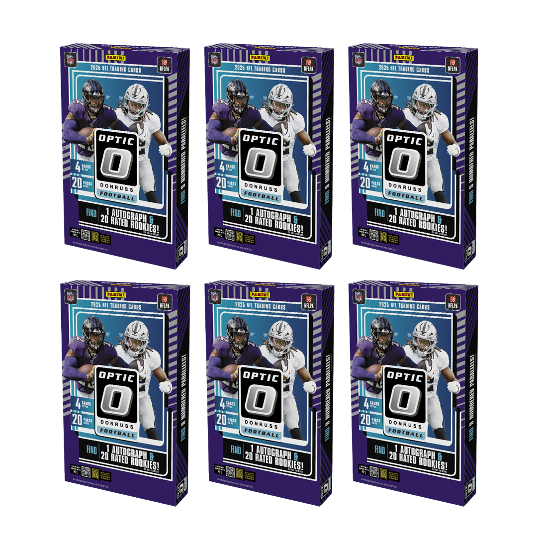 BREAK#S60 TUESDAY 2025 Panini Donruss Optic Football Hobby Half Case (6 Box) Player Break