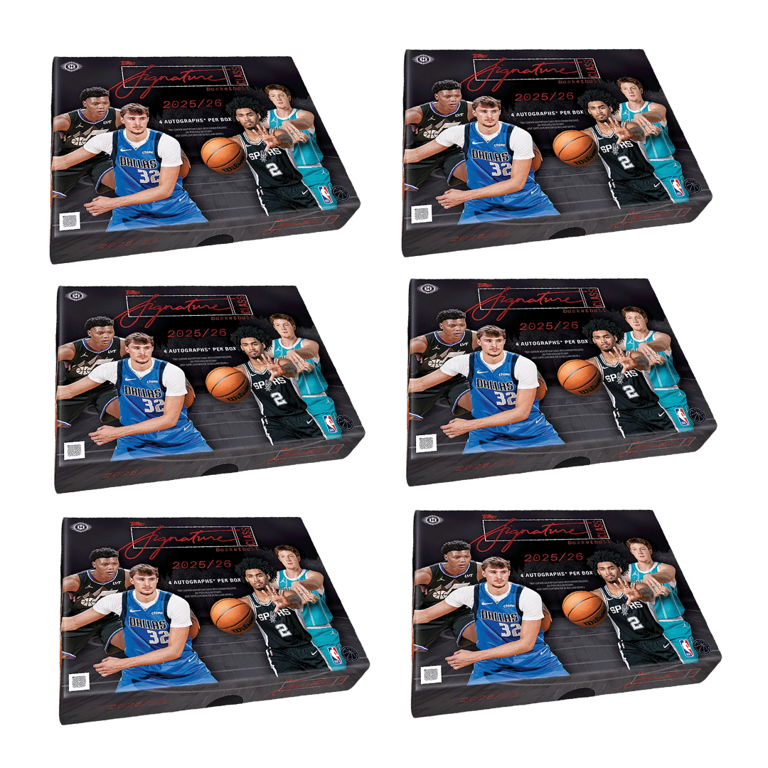 BREAK#S22 SATURDAY 2025-26 Topps Signature Class Basketball Hobby Jumbo Case (6 Box) Player Break