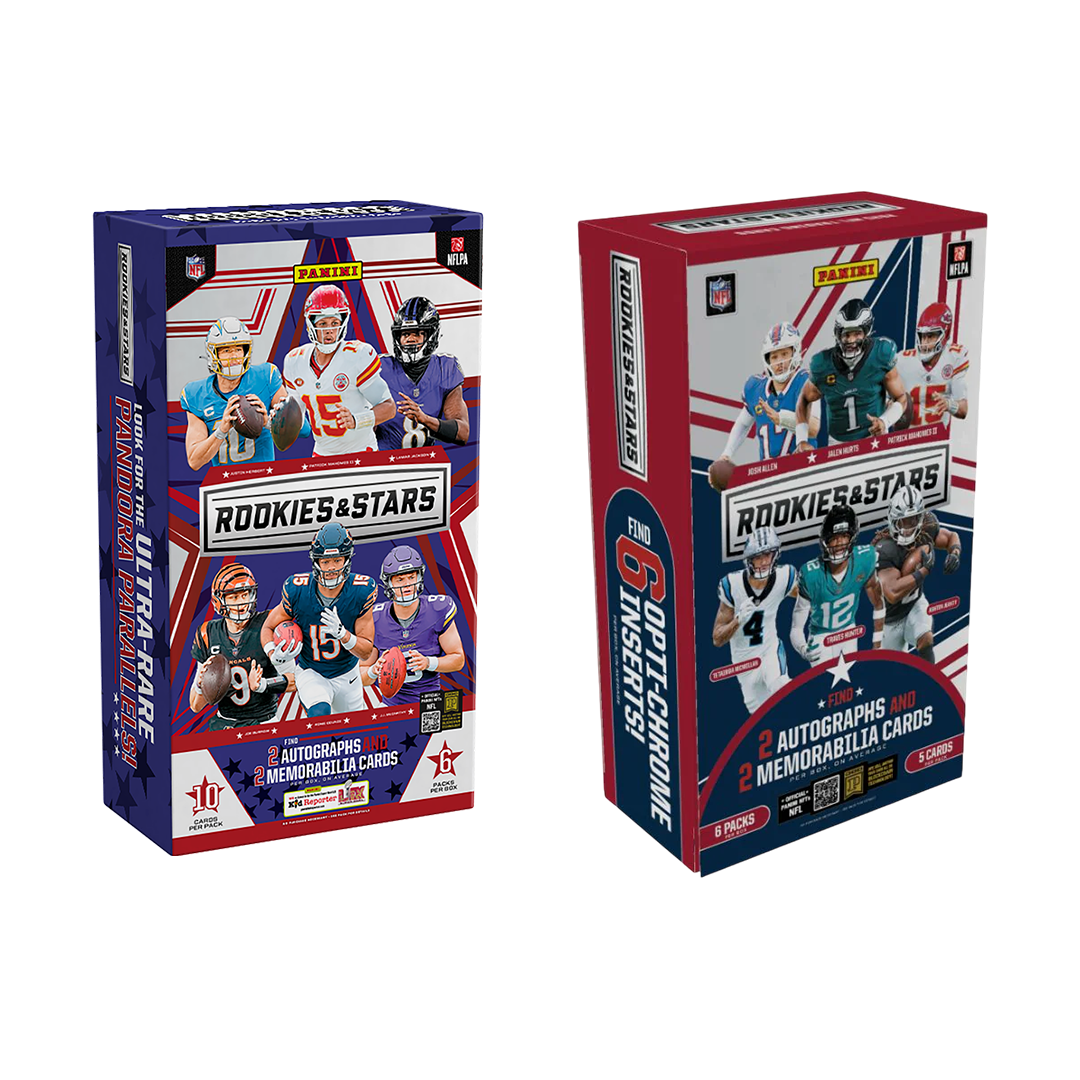 BREAK#S68 WEDNESDAY 2024 Panini Rookies & Stars Football Hobby + 2025 Panini Rookies & Stars Football Hobby Team Break