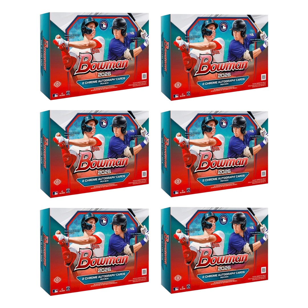 BREAK#S51 MONDAY 2026 Bowman Baseball Breaker's Delight Case (6 Box) Player Break