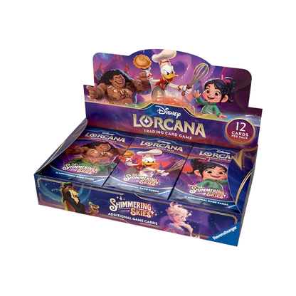 Disney Lorcana Shimmering Skies Trading Cards