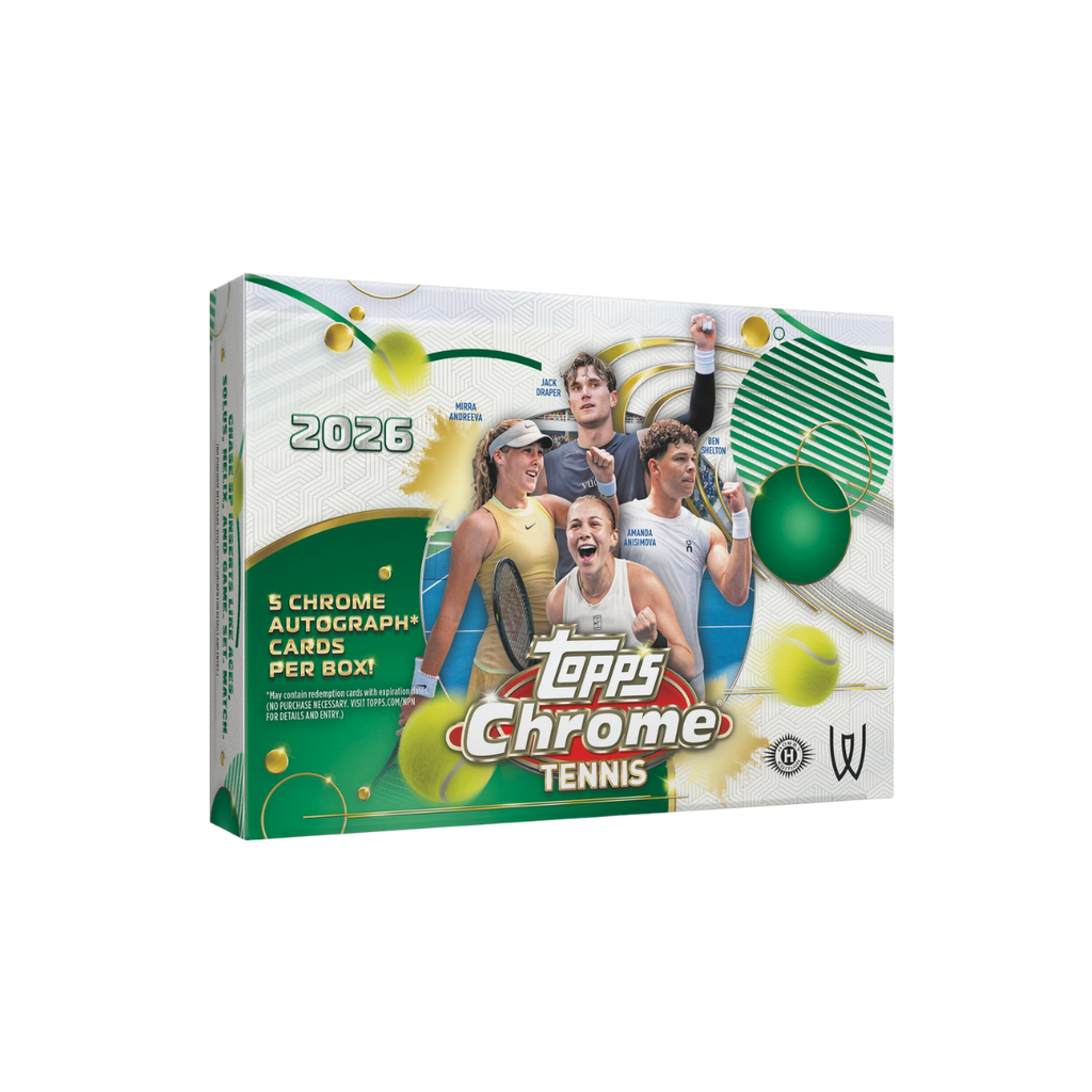 2026 Topps Chrome Tennis Breakers Delight Box