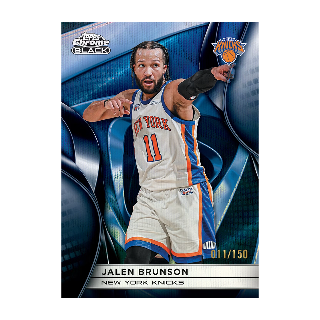 2025-26 Topps Chrome Black Basketball Hobby Box