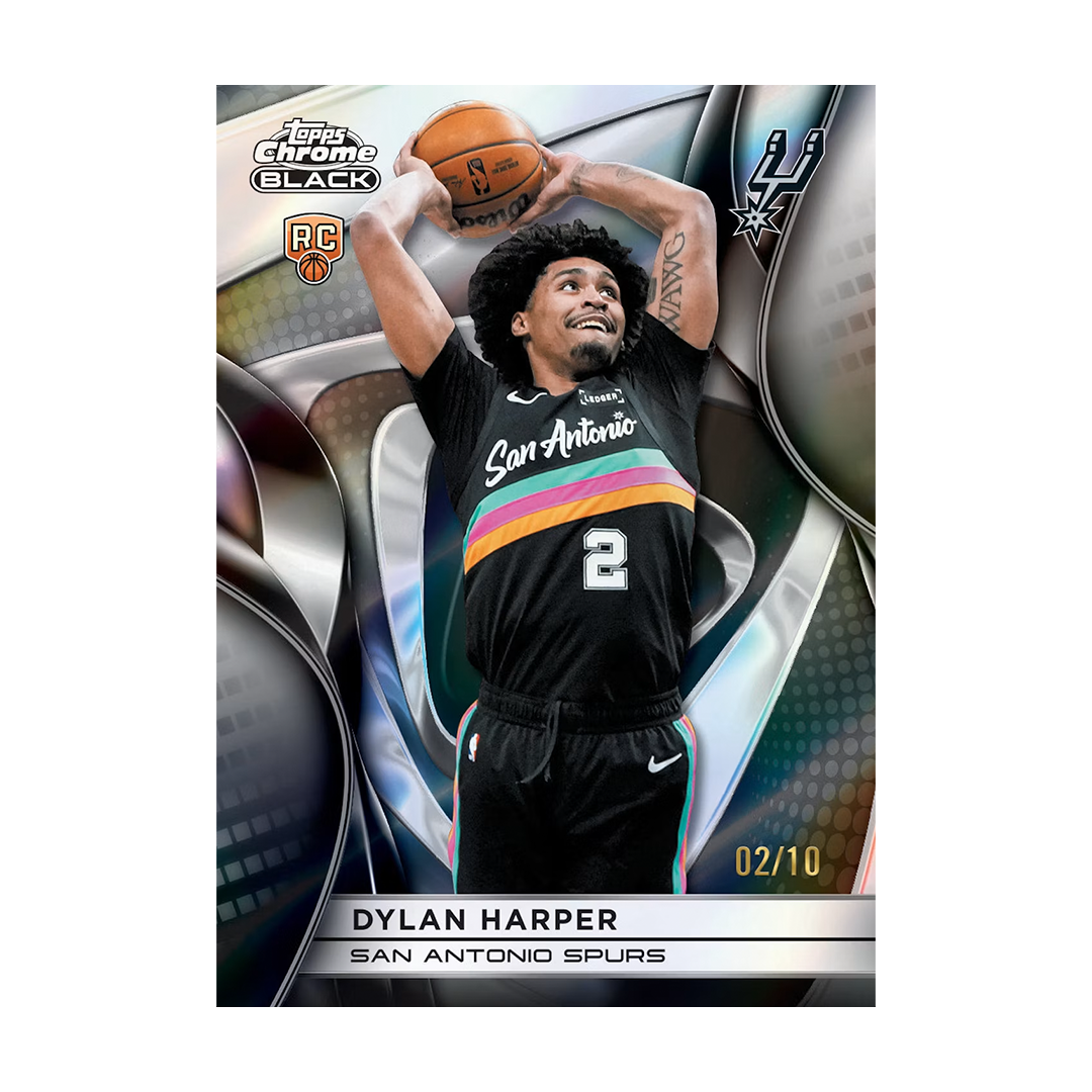 2025-26 Topps Chrome Black Basketball Hobby Box