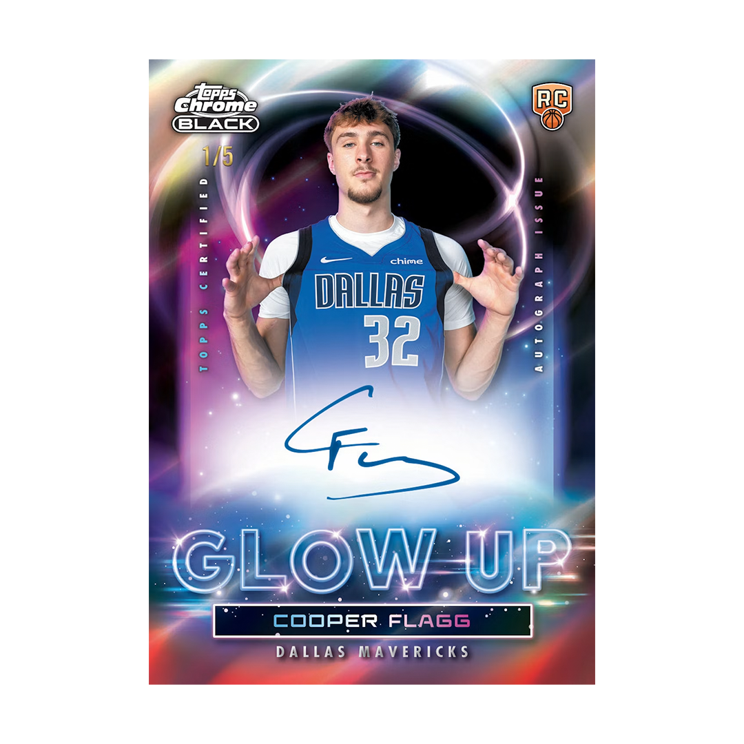 2025-26 Topps Chrome Black Basketball Hobby Box