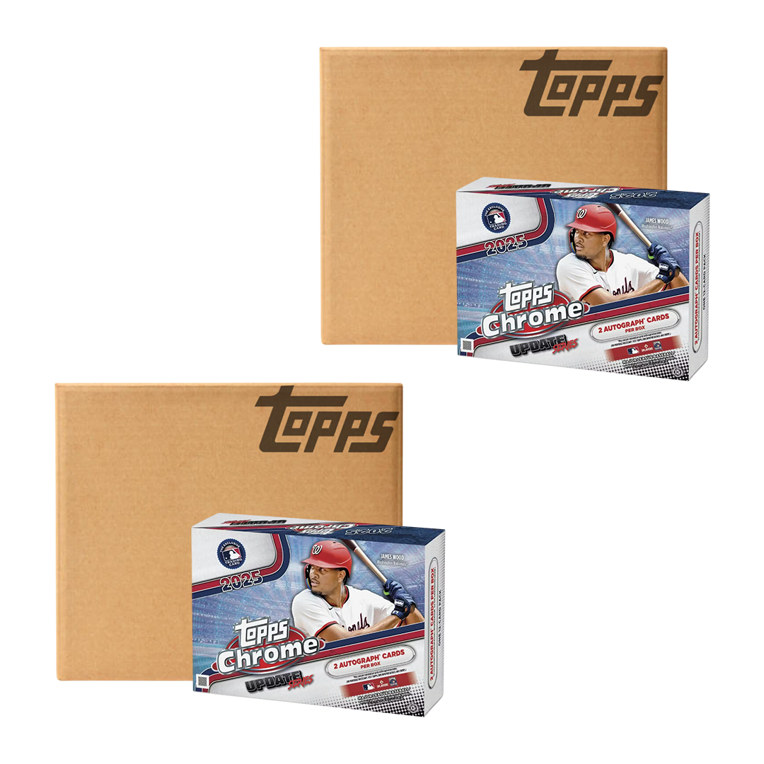 #TCU57 | PYT | 2025 TOPPS CHROME UPDATE BREAKERS DELIGHT DUAL CASE (12 Boxes)
