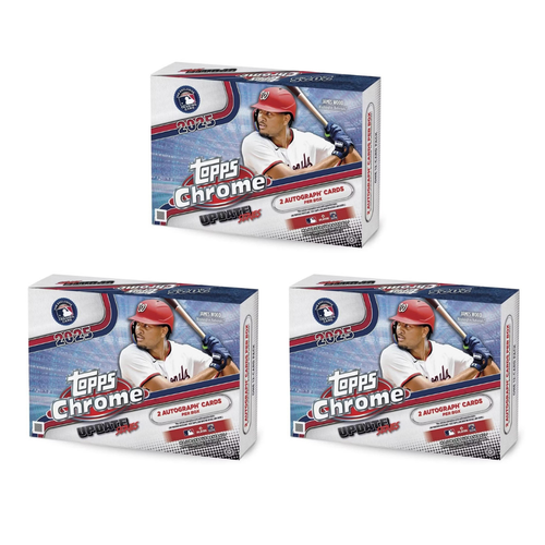 #TCU71 | PYT | 2025 TOPPS CHROME UPDATE BREAKERS DELIGHT HALF CASE (3 Boxes)