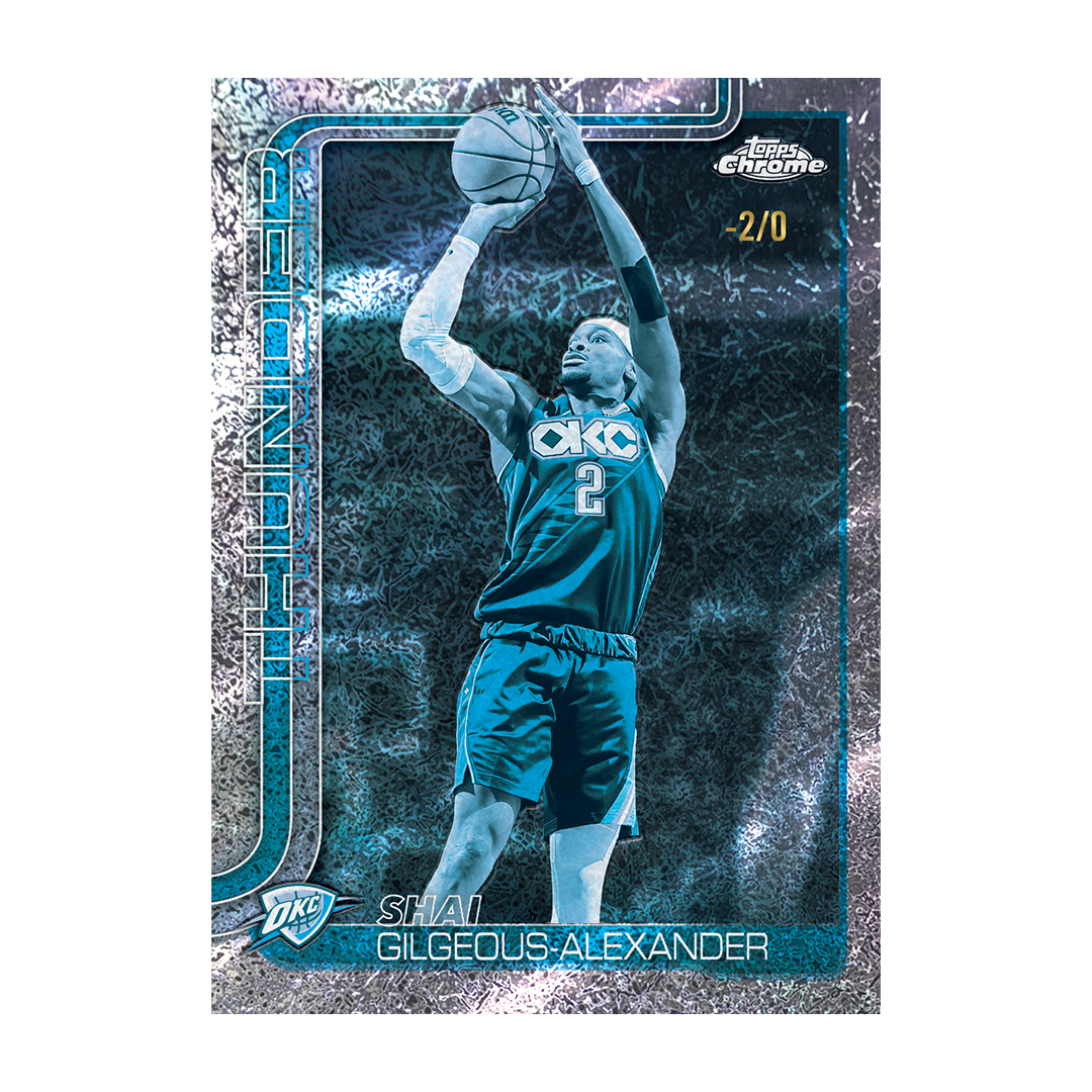 2025-26 Topps Chrome Update Basketball Mega Box