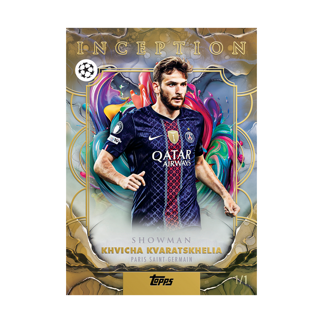 2025-26 Topps UEFA Champions League Inception Hobby Box