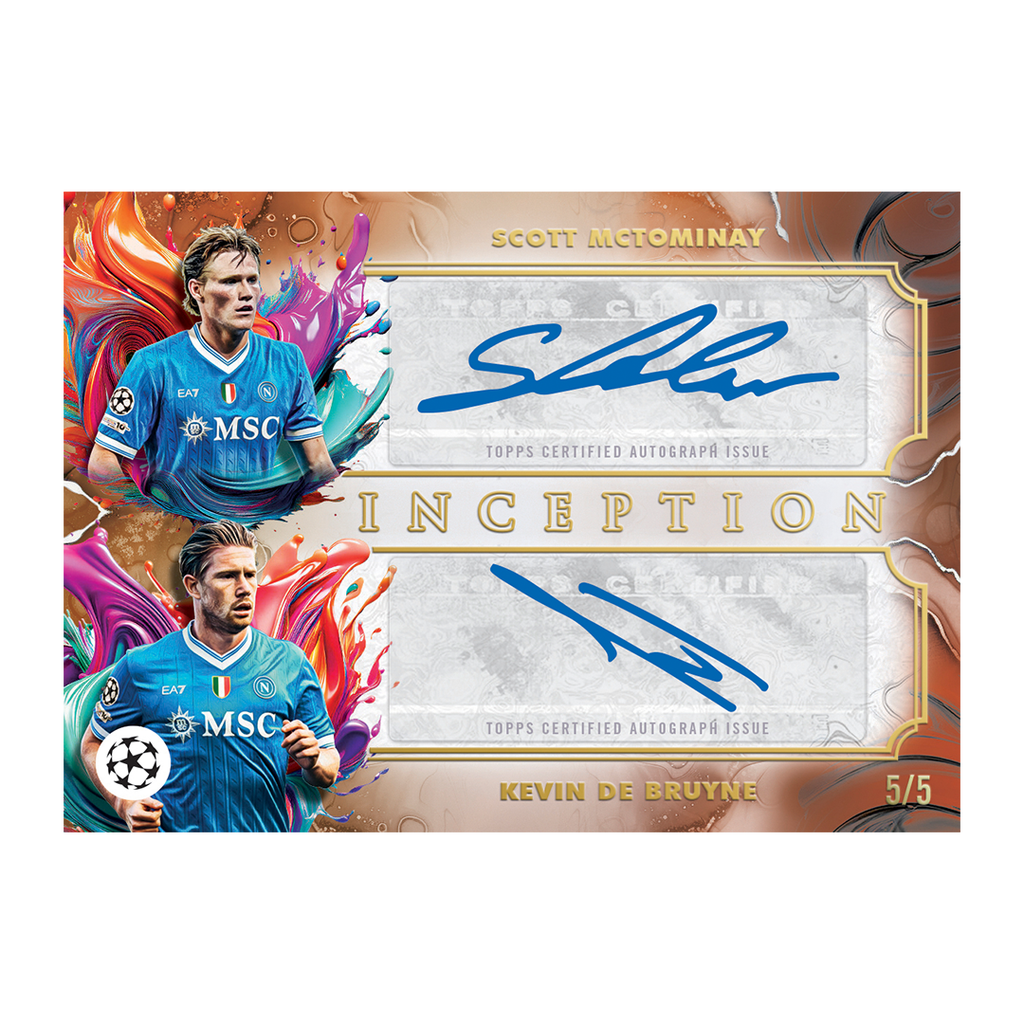 2025-26 Topps UEFA Champions League Inception Hobby Box