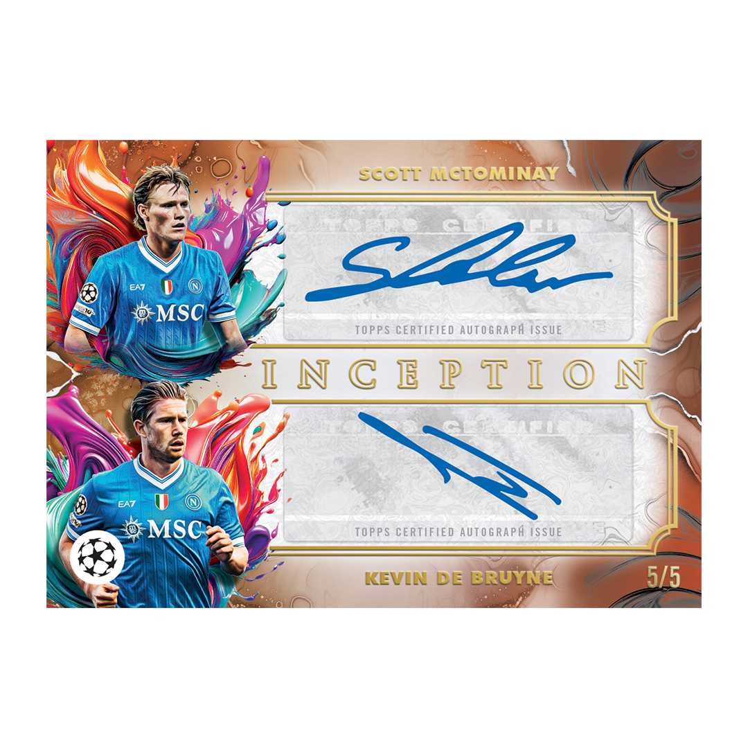 2025-26 Topps UEFA Champions League Inception Hobby Box