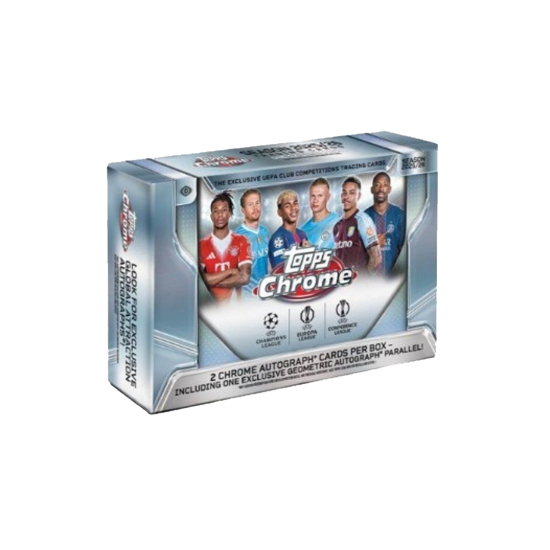 2025-26 Topps Chrome UEFA Champions League Breakers Delight Trading Cards