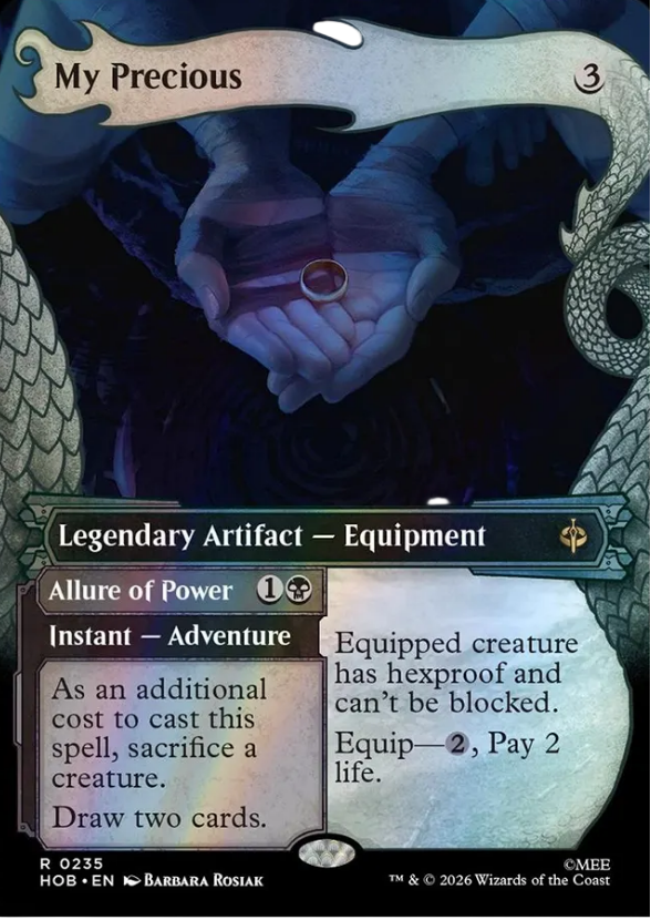 Magic The Gathering The Hobbit Collector Booster Trading Card Game (TCG)