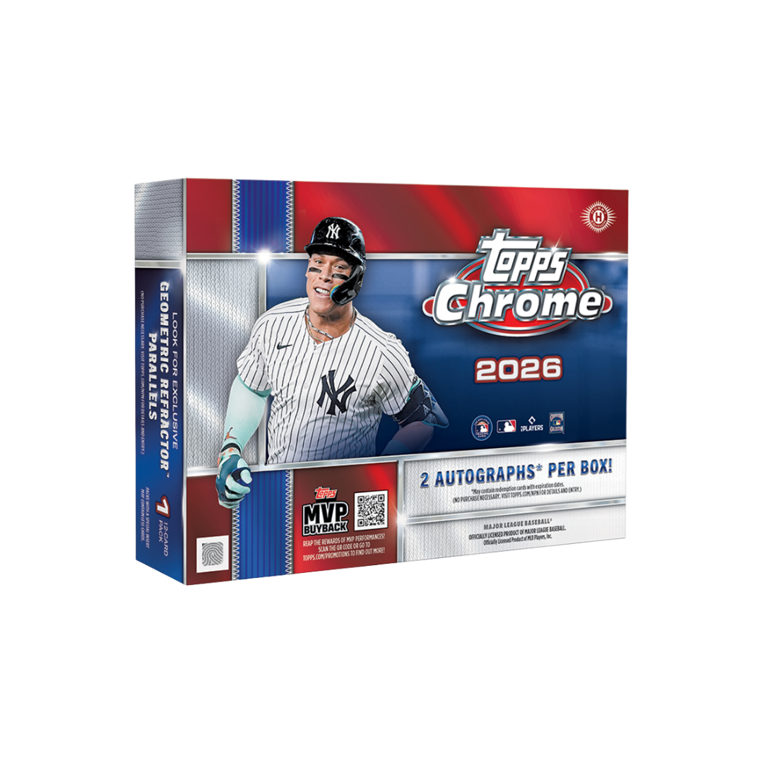 2026 Topps Chrome Baseball Breakers Delight Box