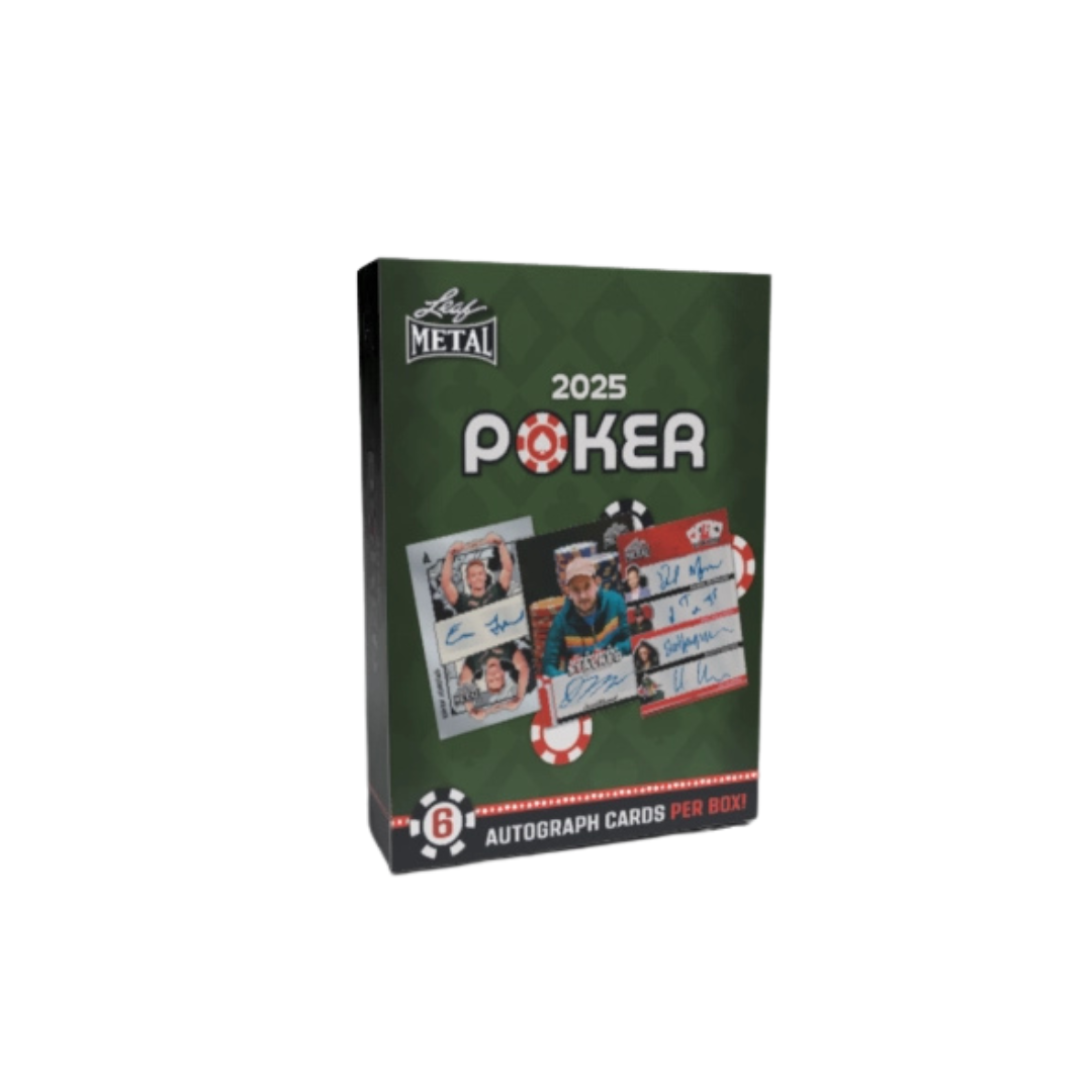 2025 Leaf Metal Poker Hobby Trading Cards
