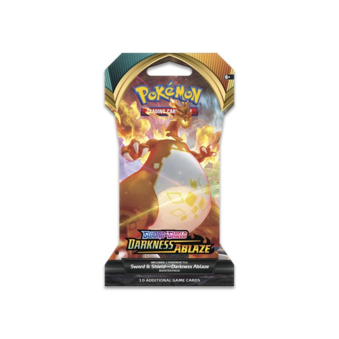 Pokémon Darkness Ablaze Sleeved Booster Pack Trading Card Game (TCG)