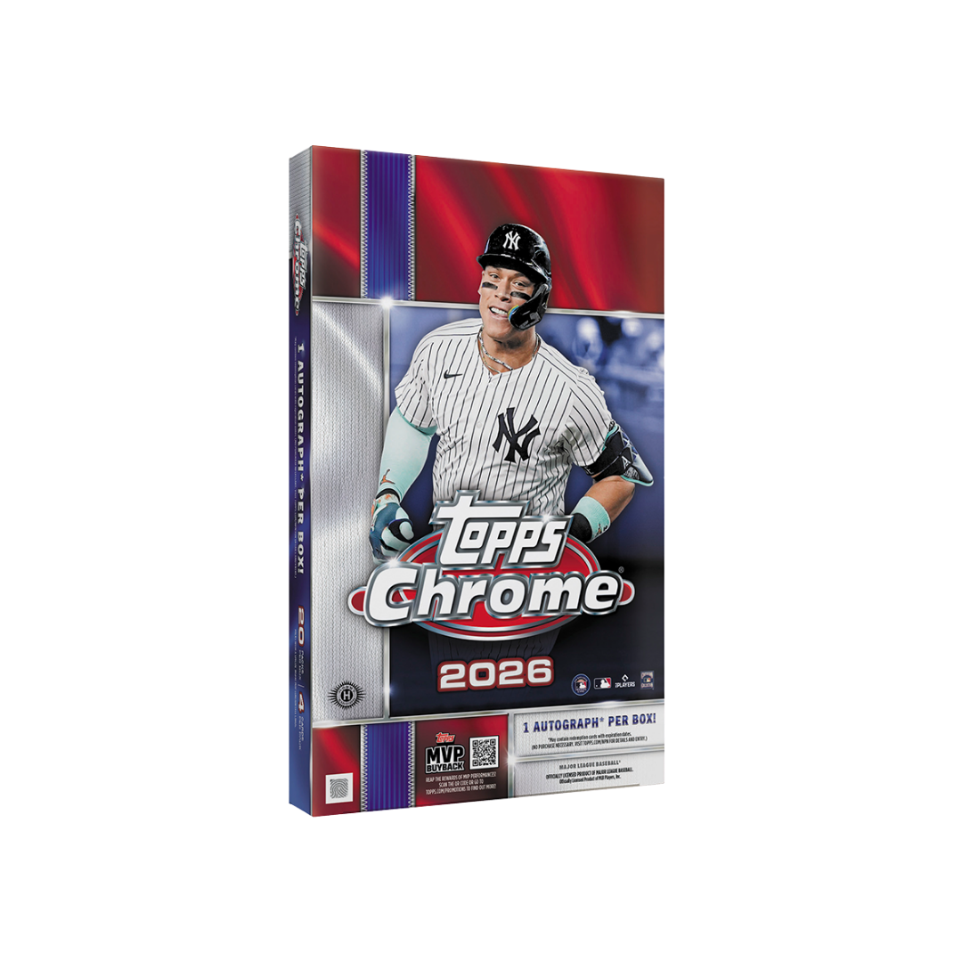 2026 Topps Chrome Baseball Hobby Box